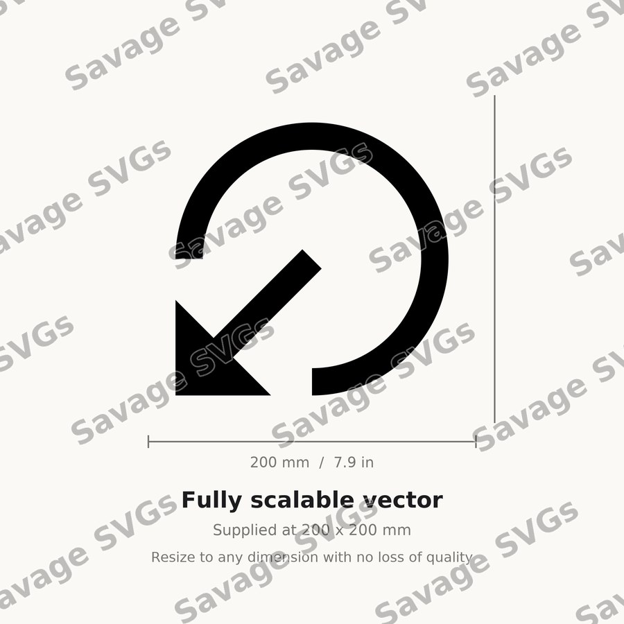 Arrow Out Down Left Circle Filled