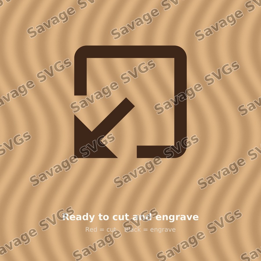 Resize Corner Arrow