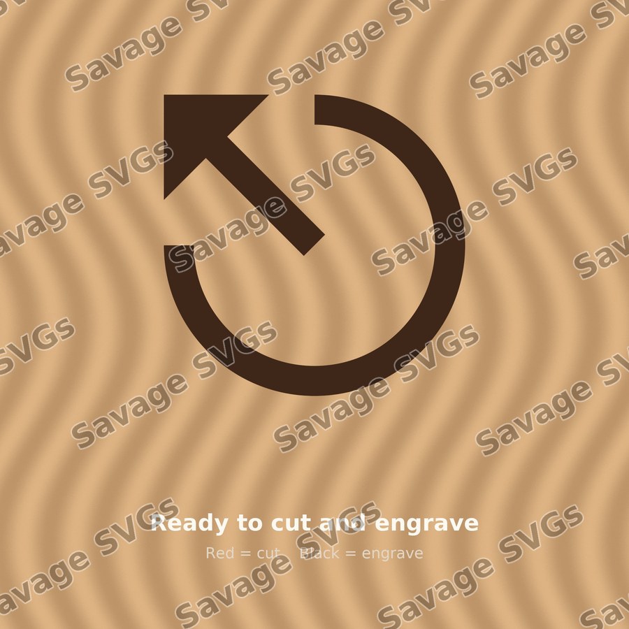 Arrow Out Up Left Circle
