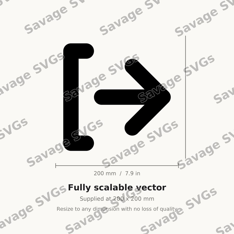 Arrow Right From Bracket