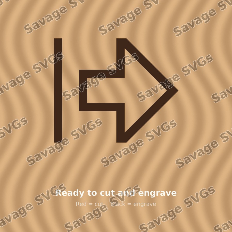 Arrow Thick From Left