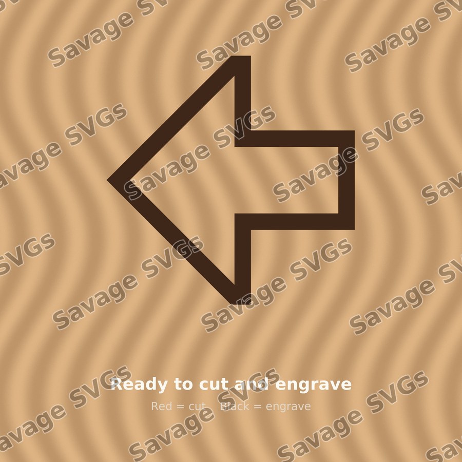 Arrow Thick Left
