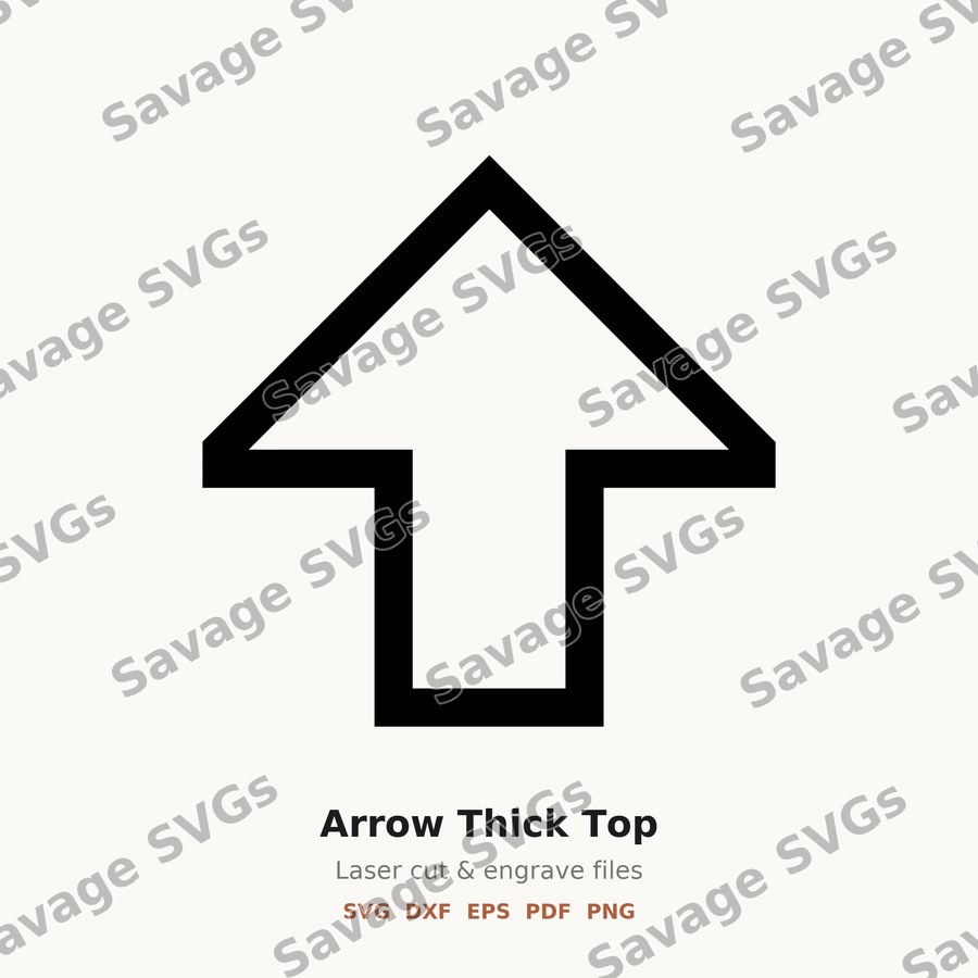 Arrow Thick Top