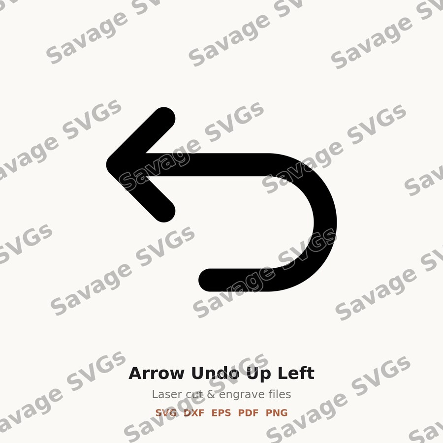 Arrow Undo Up Left