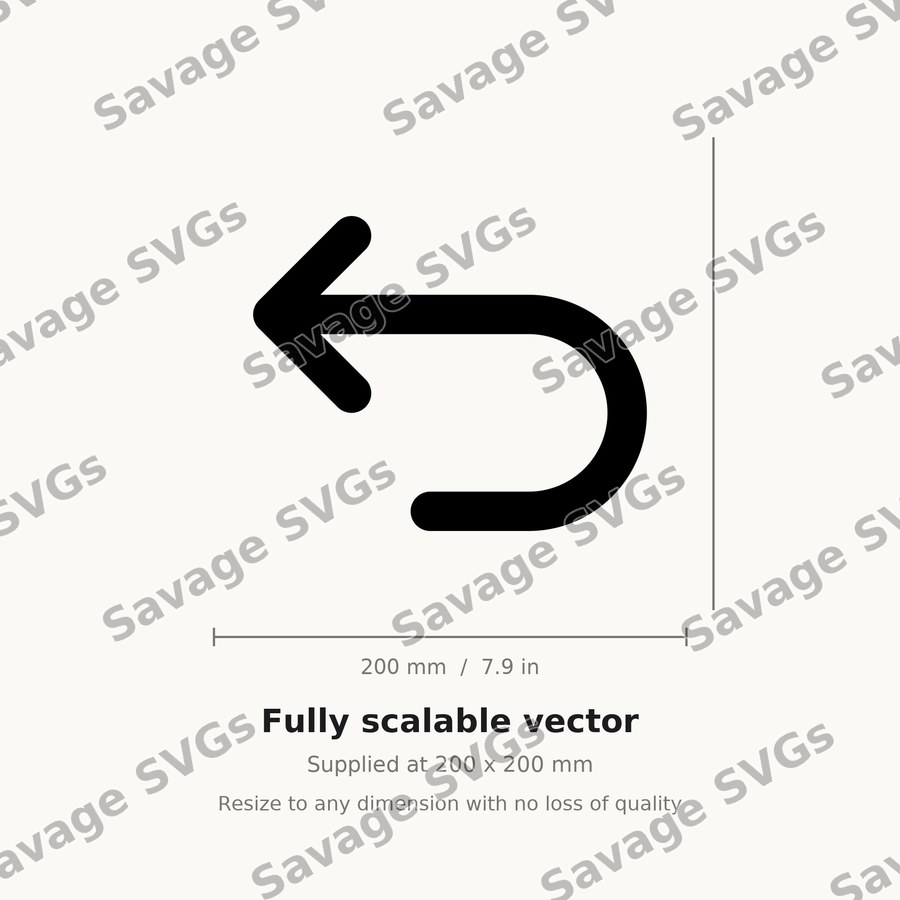 Arrow Undo Up Left