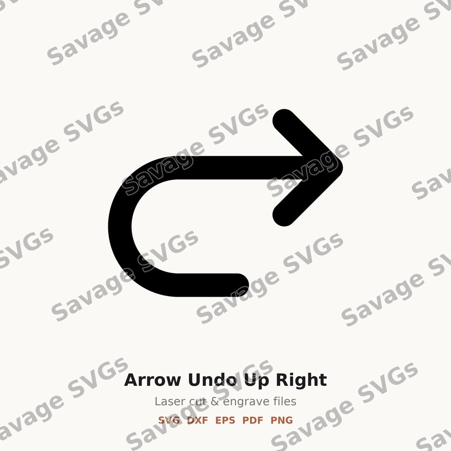 Arrow Undo Up Right