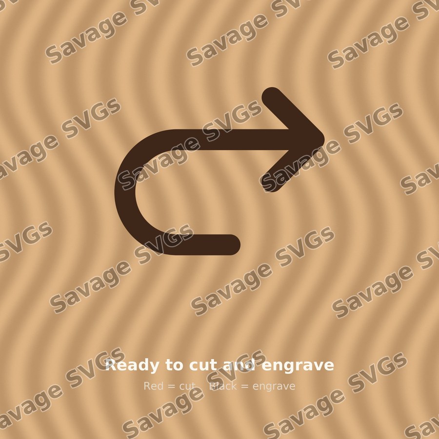 Arrow Undo Up Right
