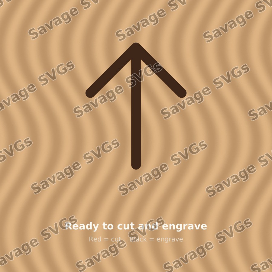 Arrow Up Filled