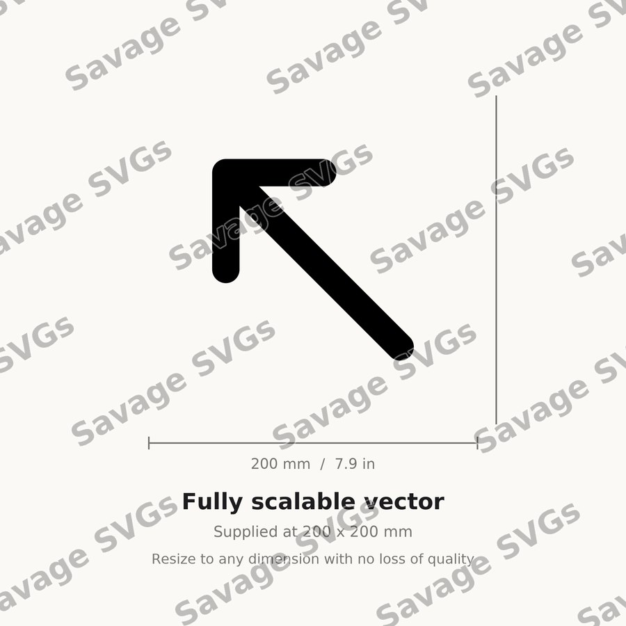 Arrow Up Left Lg