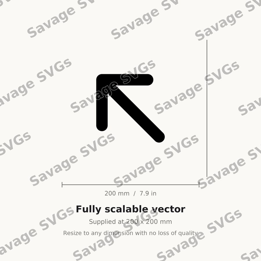 Arrow Up Left Md