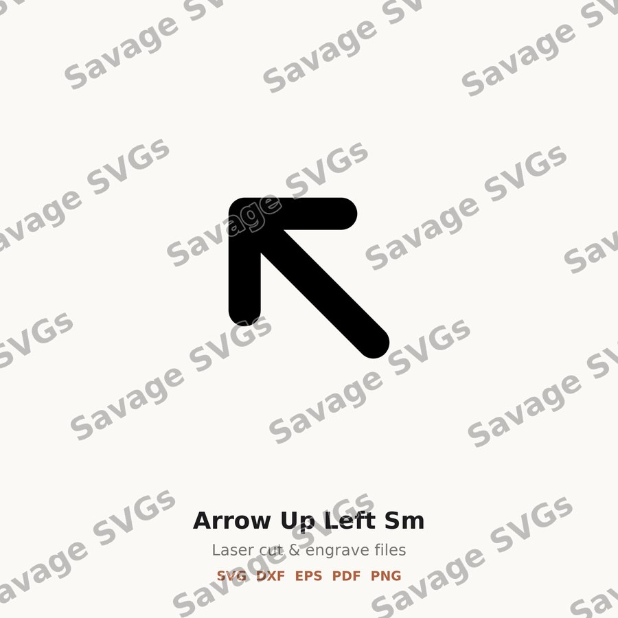 Arrow Up Left Sm