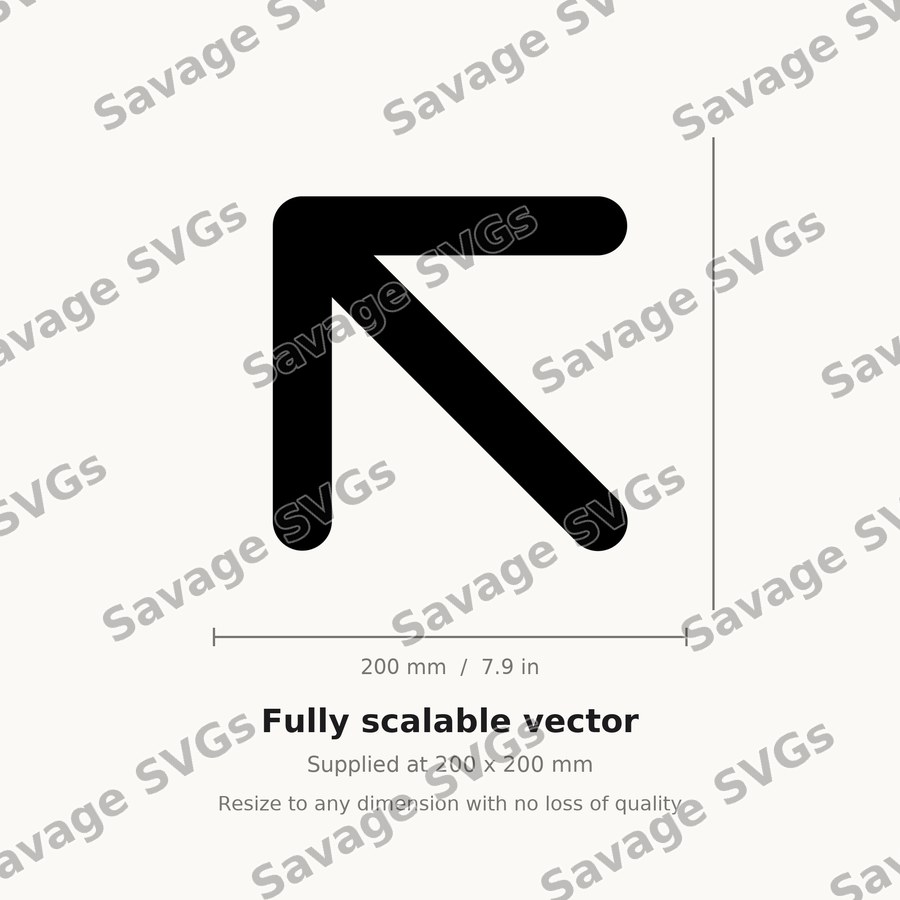 Arrow Up Left