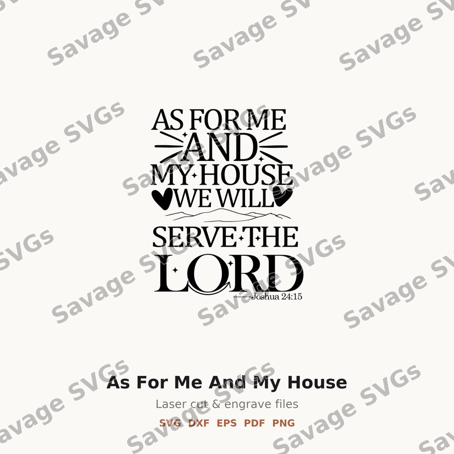 As For Me And My House