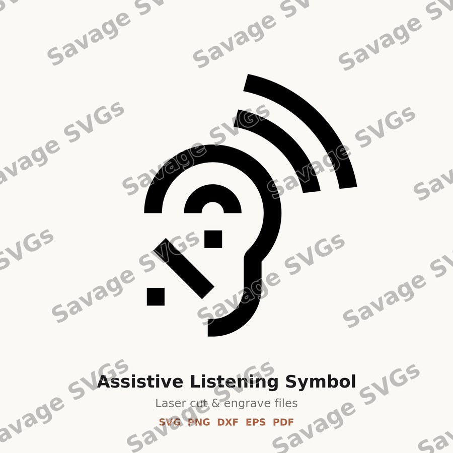 Assistive Listening Symbol