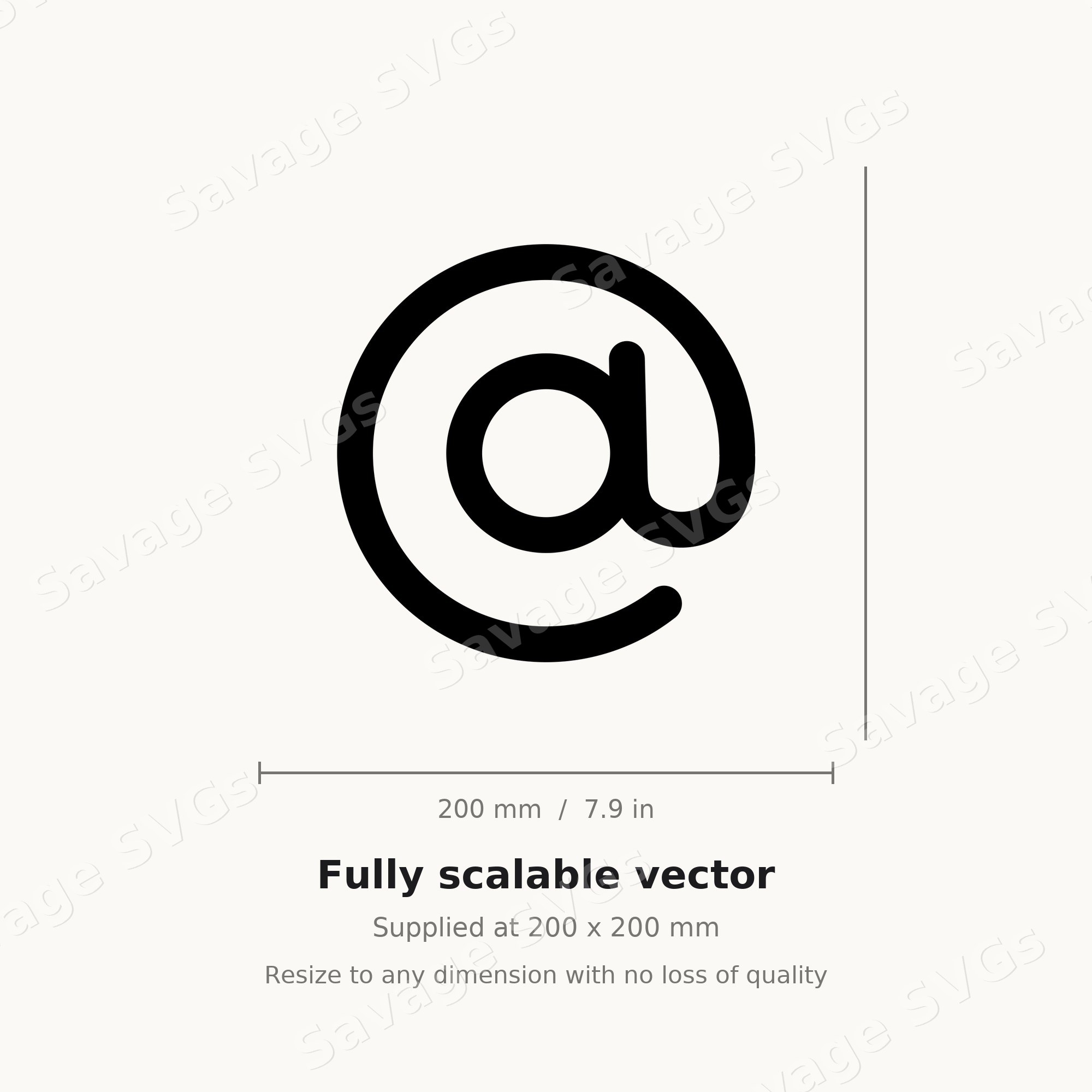 At Sign Symbol