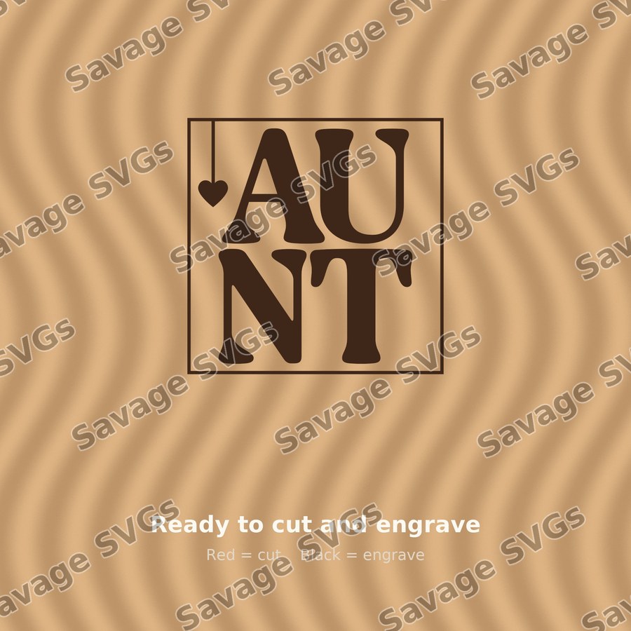 Aunt Word Art