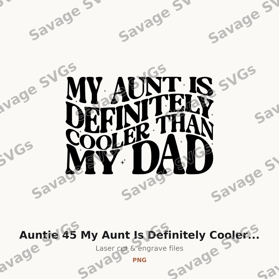 Auntie 45 My Aunt Is Definitely Cooler Than My Dad 01
