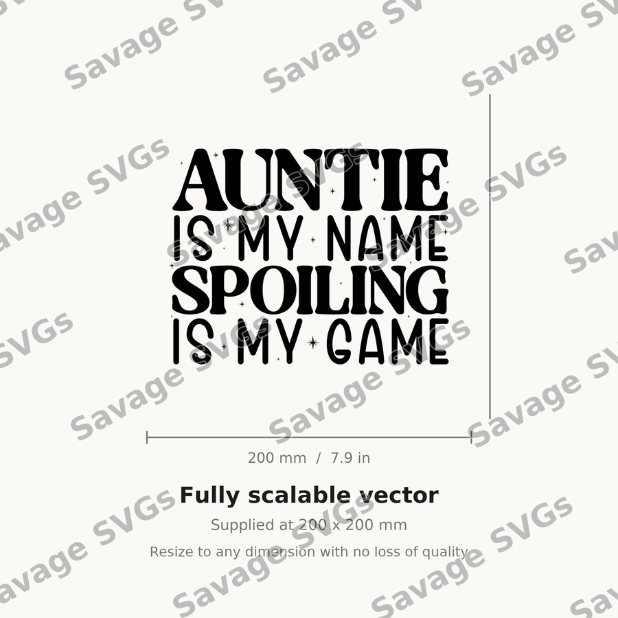 Auntie Spoiling Quote