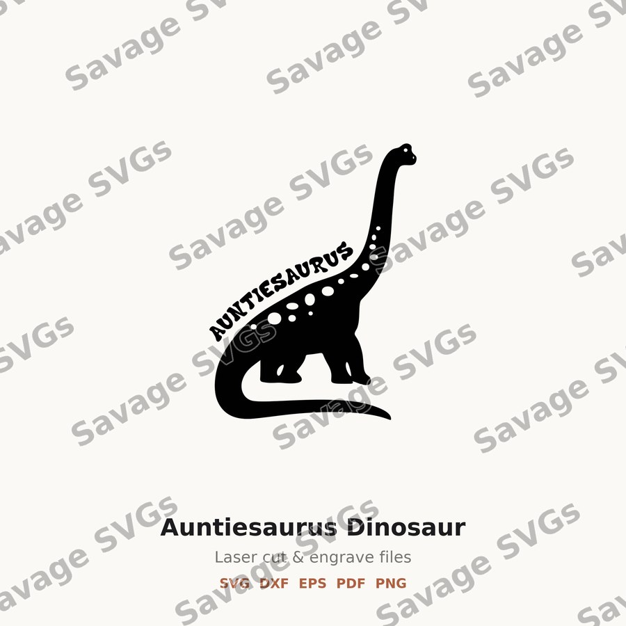 Auntiesaurus Dinosaur