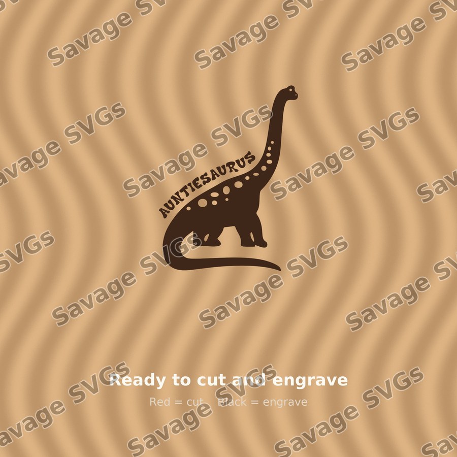 Auntiesaurus Dinosaur