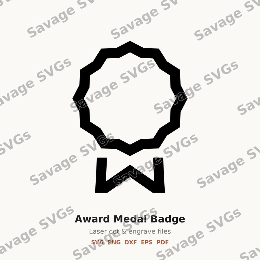 Award Medal Badge