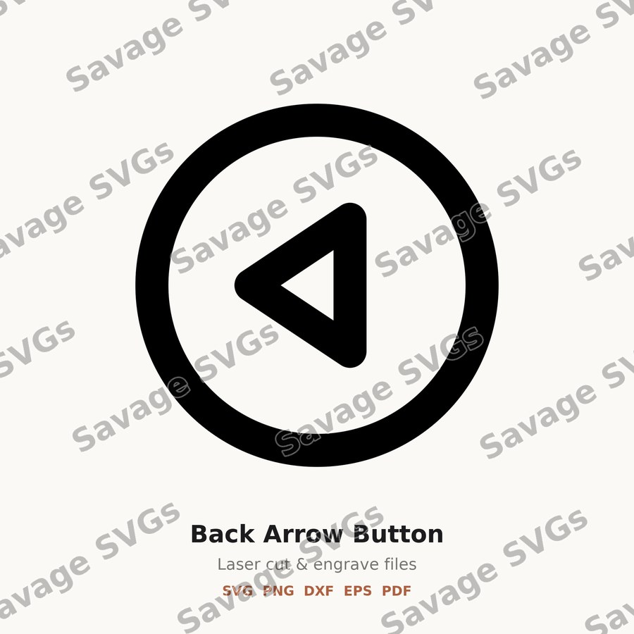 Back Arrow Button