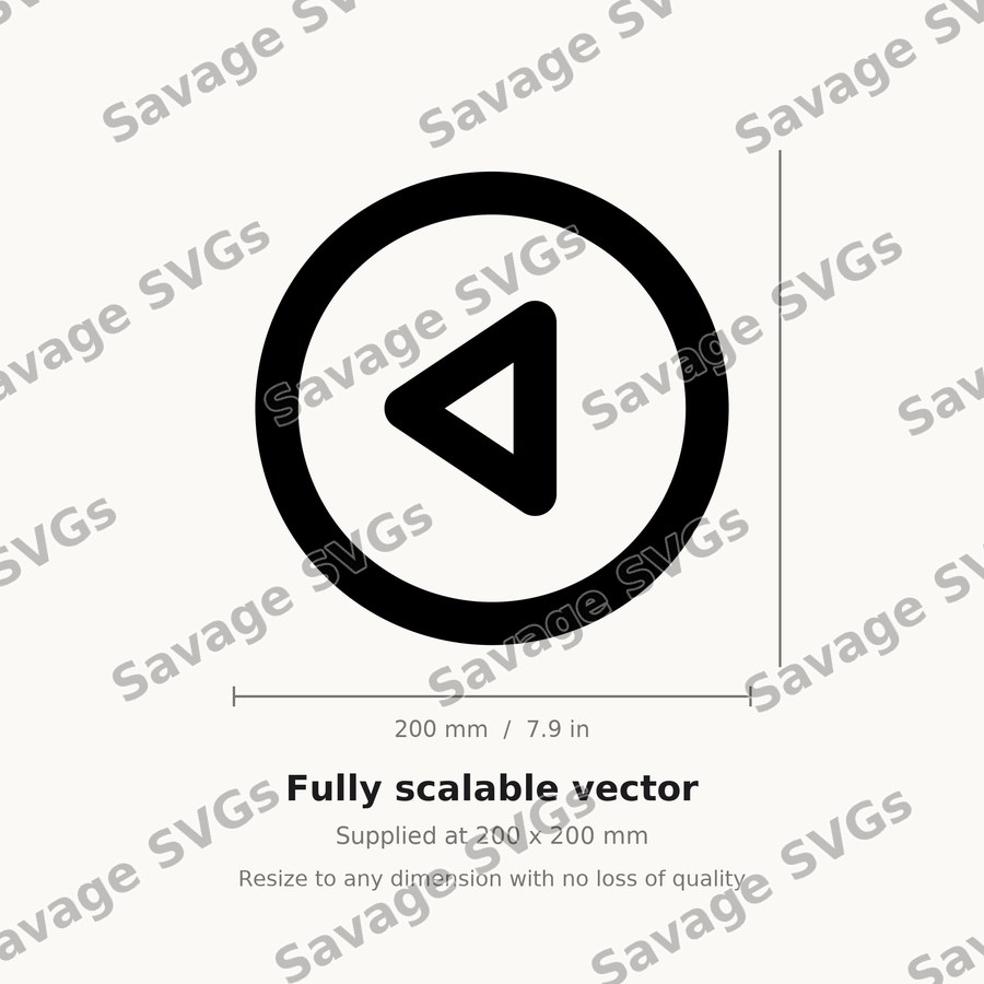 Back Arrow Button