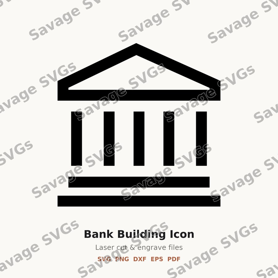 Bank Building Icon