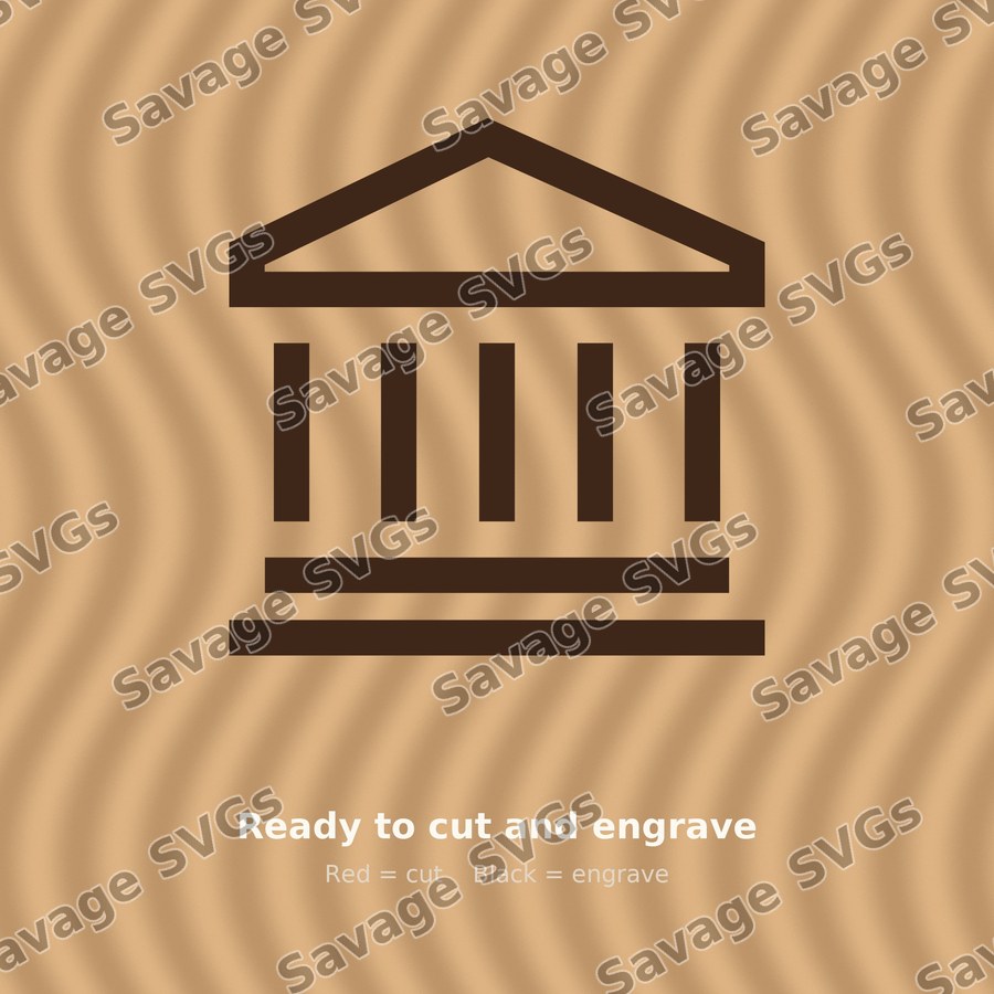 Bank Building Icon
