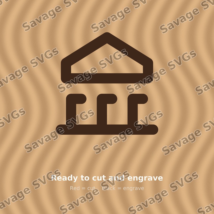 Bank Building Icon