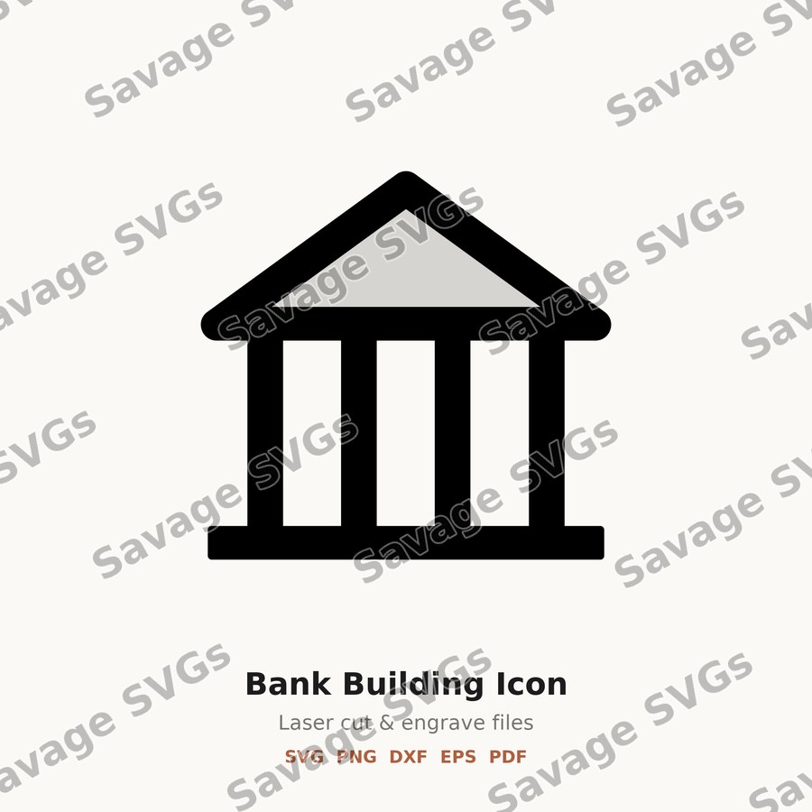 Bank Building Icon