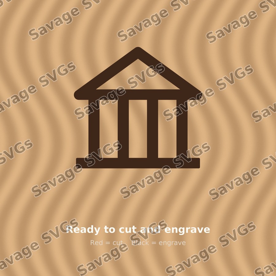 Bank Building Icon
