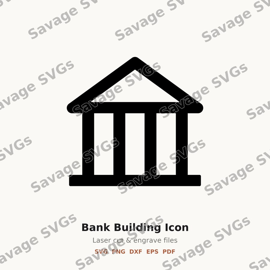 Bank Building Icon
