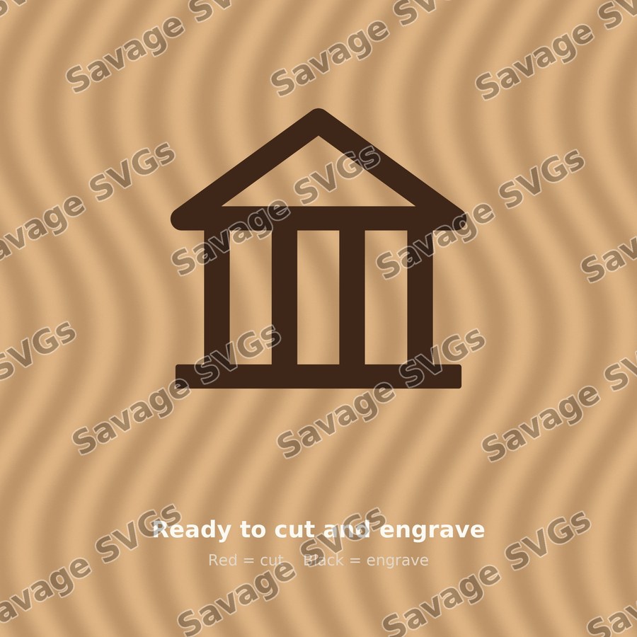 Bank Building Icon