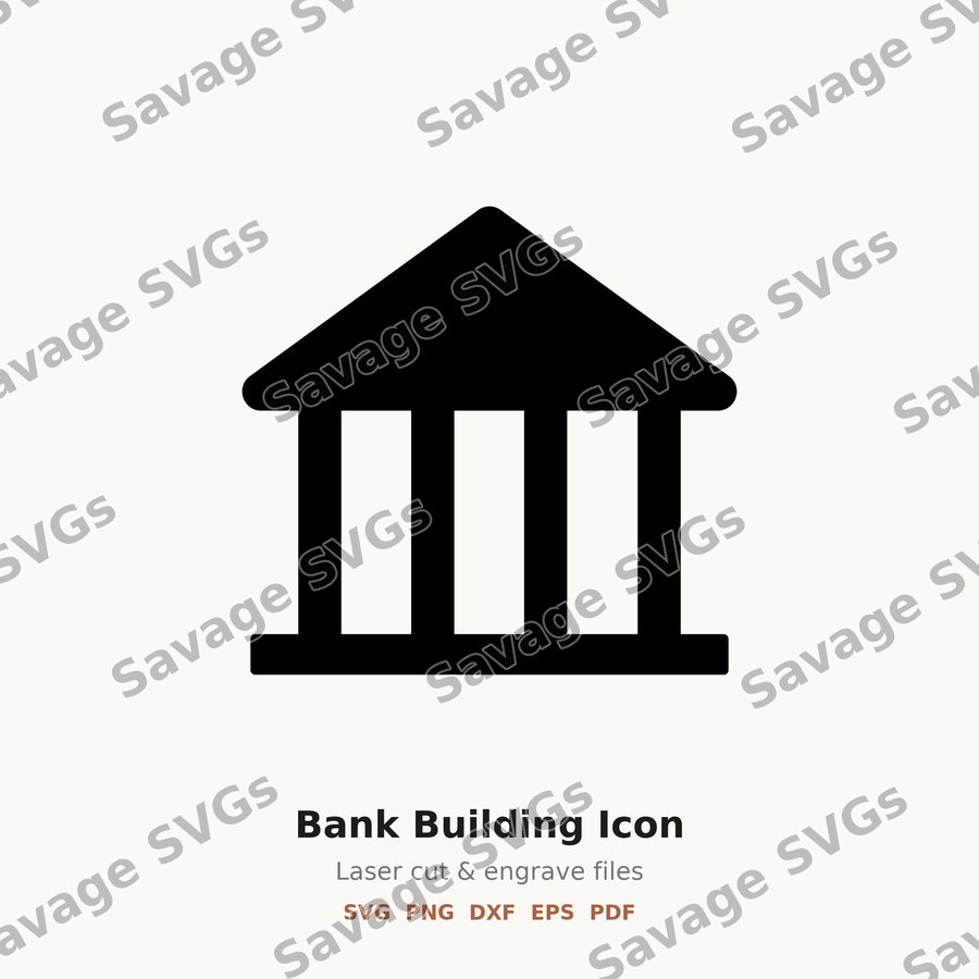 Bank Building Icon