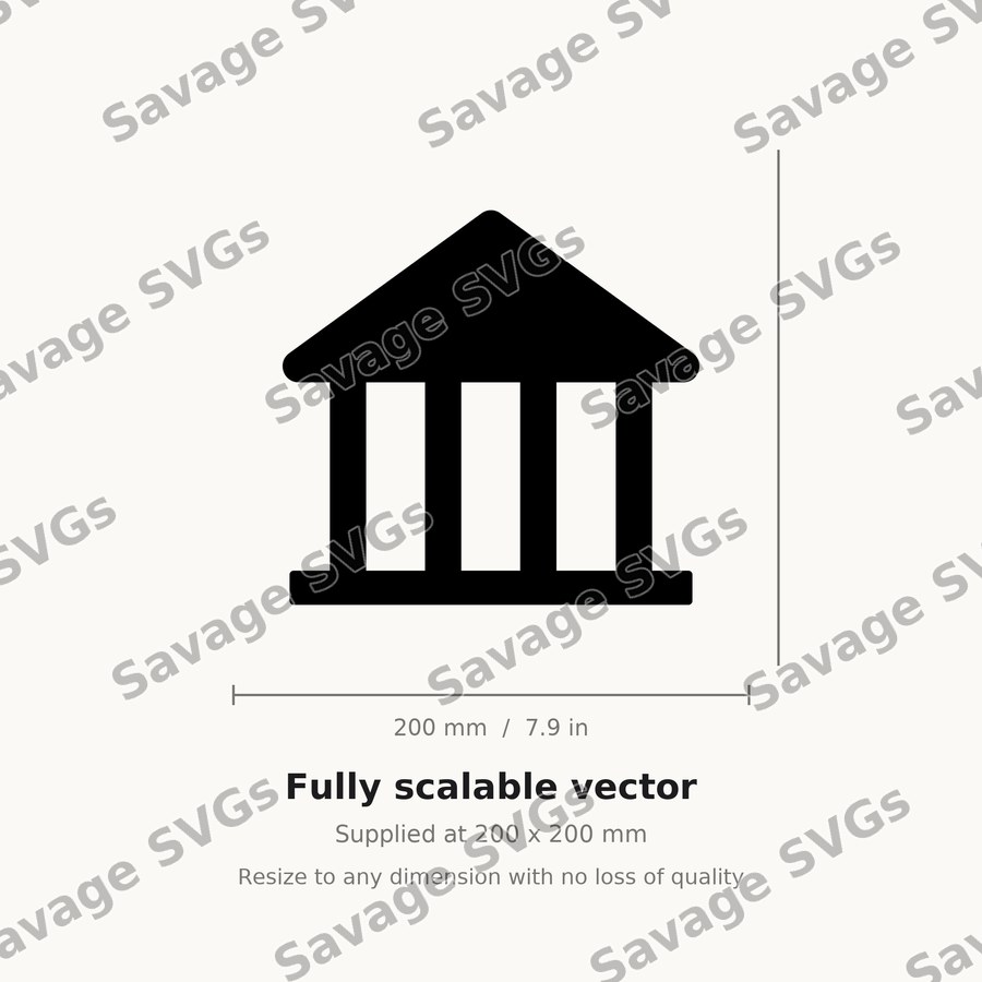 Bank Building Icon
