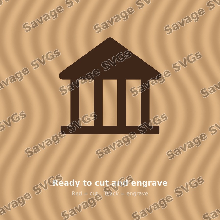 Bank Building Icon