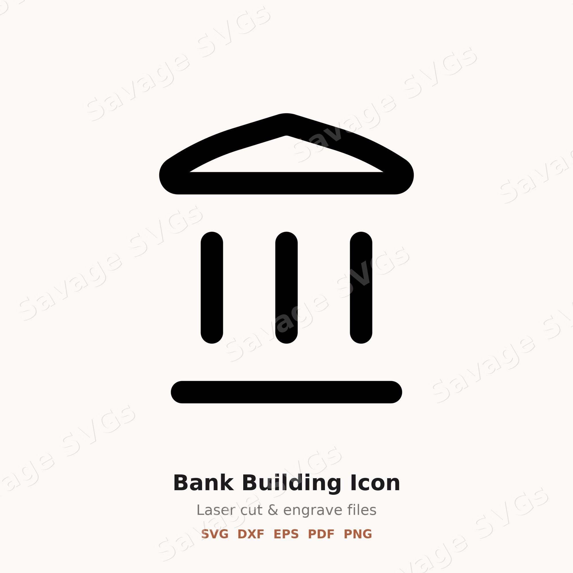 Bank Building Icon
