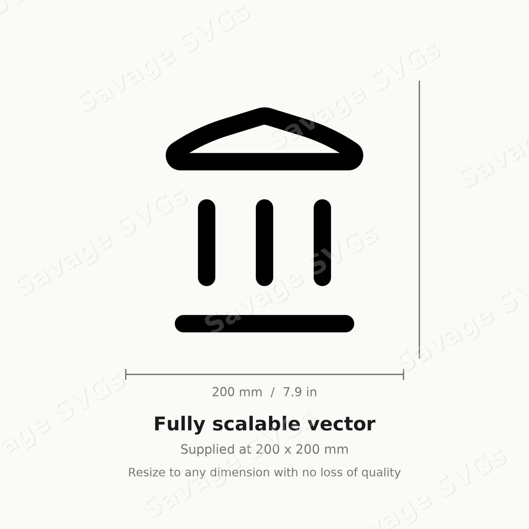 Bank Building Icon