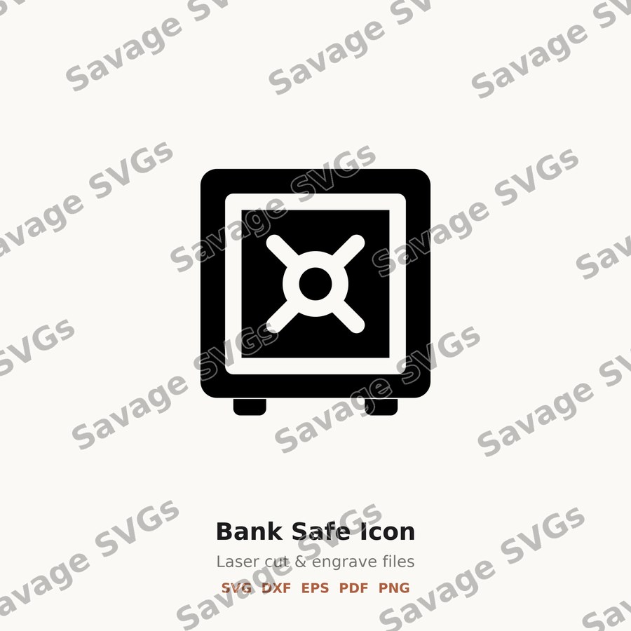 Bank Safe Icon