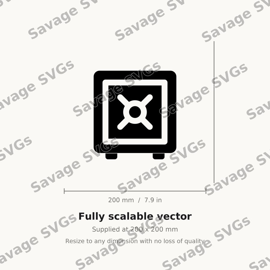 Bank Safe Icon