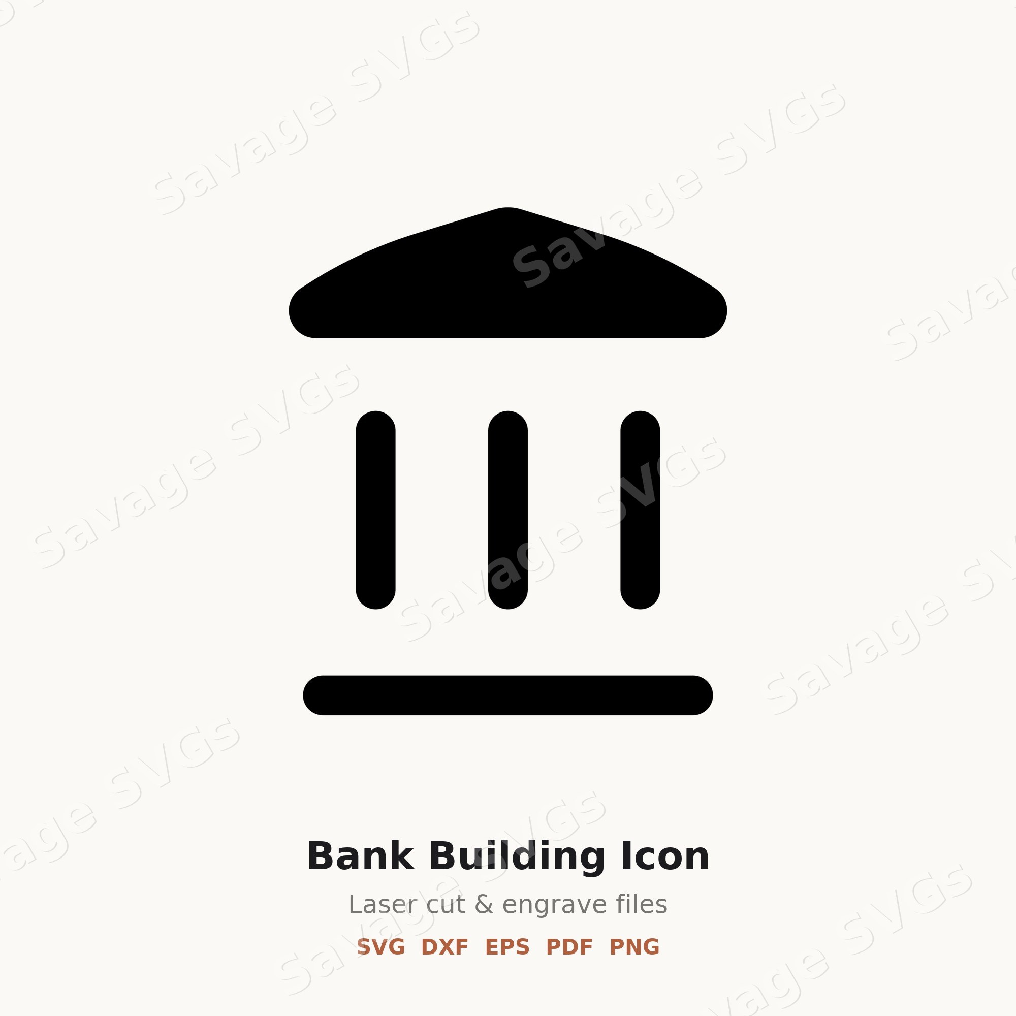 Bank Building Icon