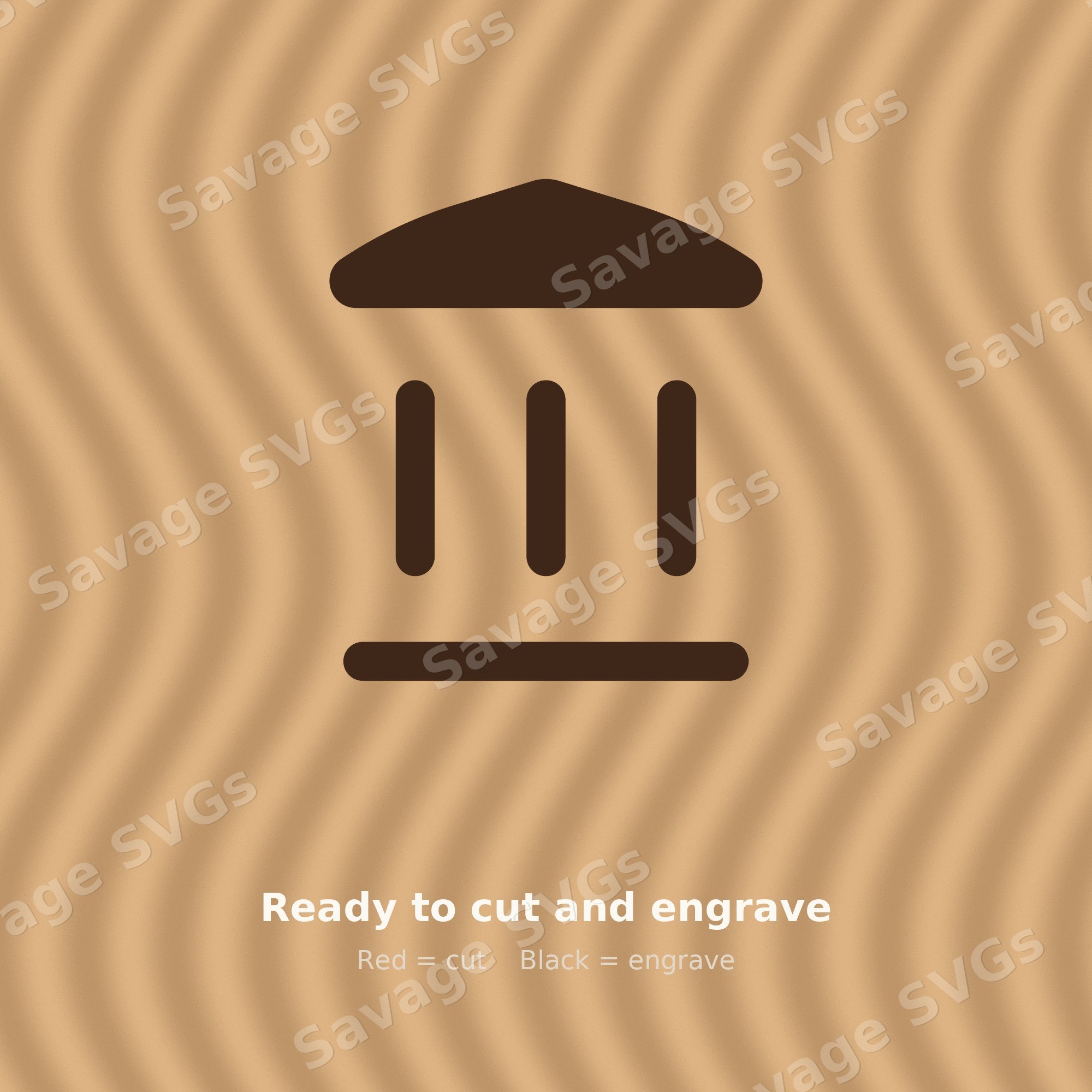 Bank Building Icon