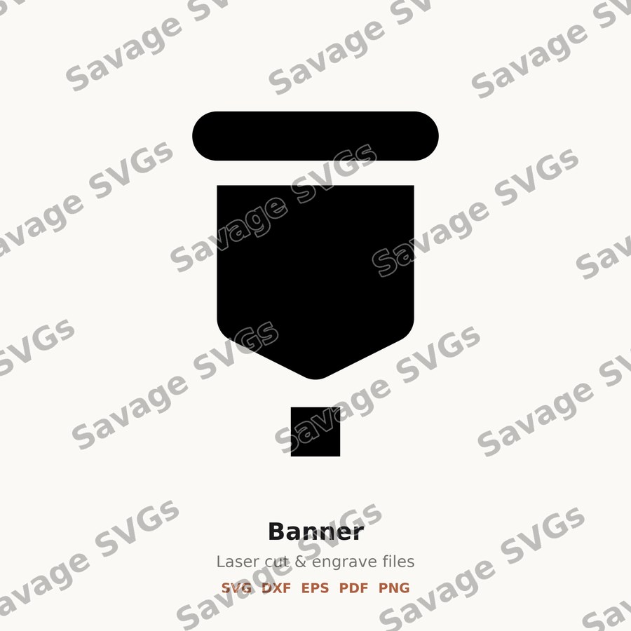 Shield Banner Badge