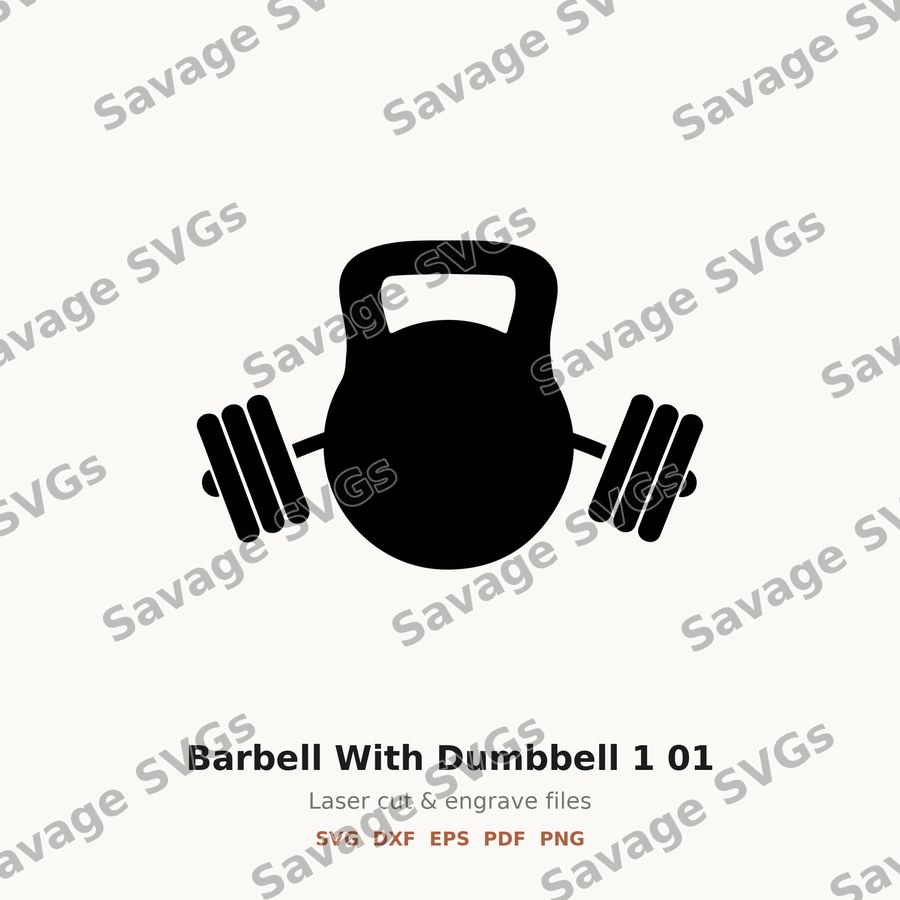 Barbell With Dumbbell 1 01