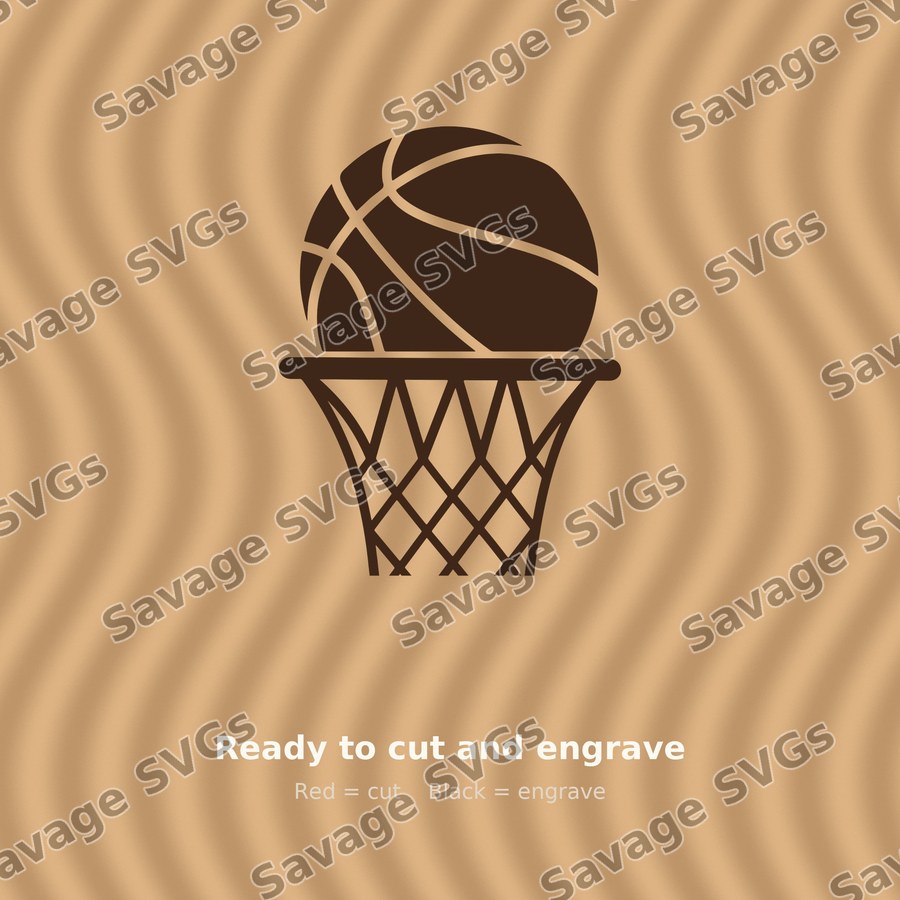 Basketball And Hoop