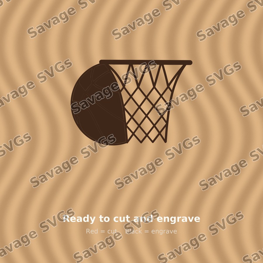 Basketball And Net