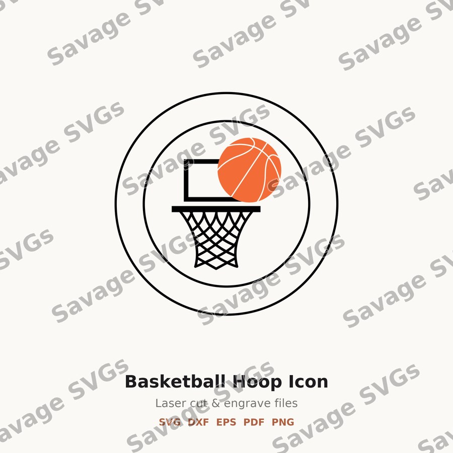 Basketball Hoop Icon