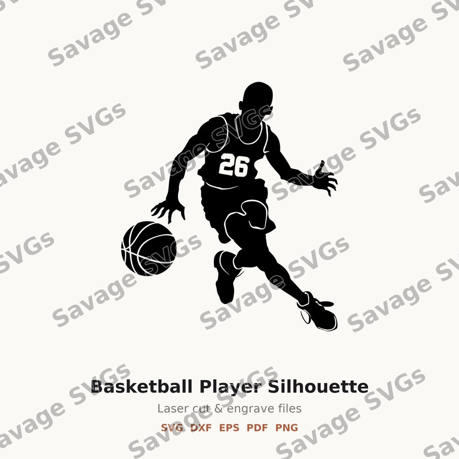Basketball Player Silhouette