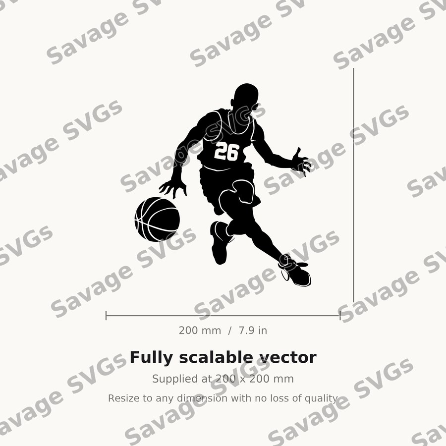Basketball Player Silhouette